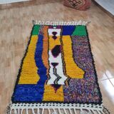 Handmade wool Berber rug 150 x 100 CM