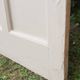 Old solid wood entrance door H225xW86cm right-hand push