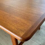 table basse en teck, Danemark années 60