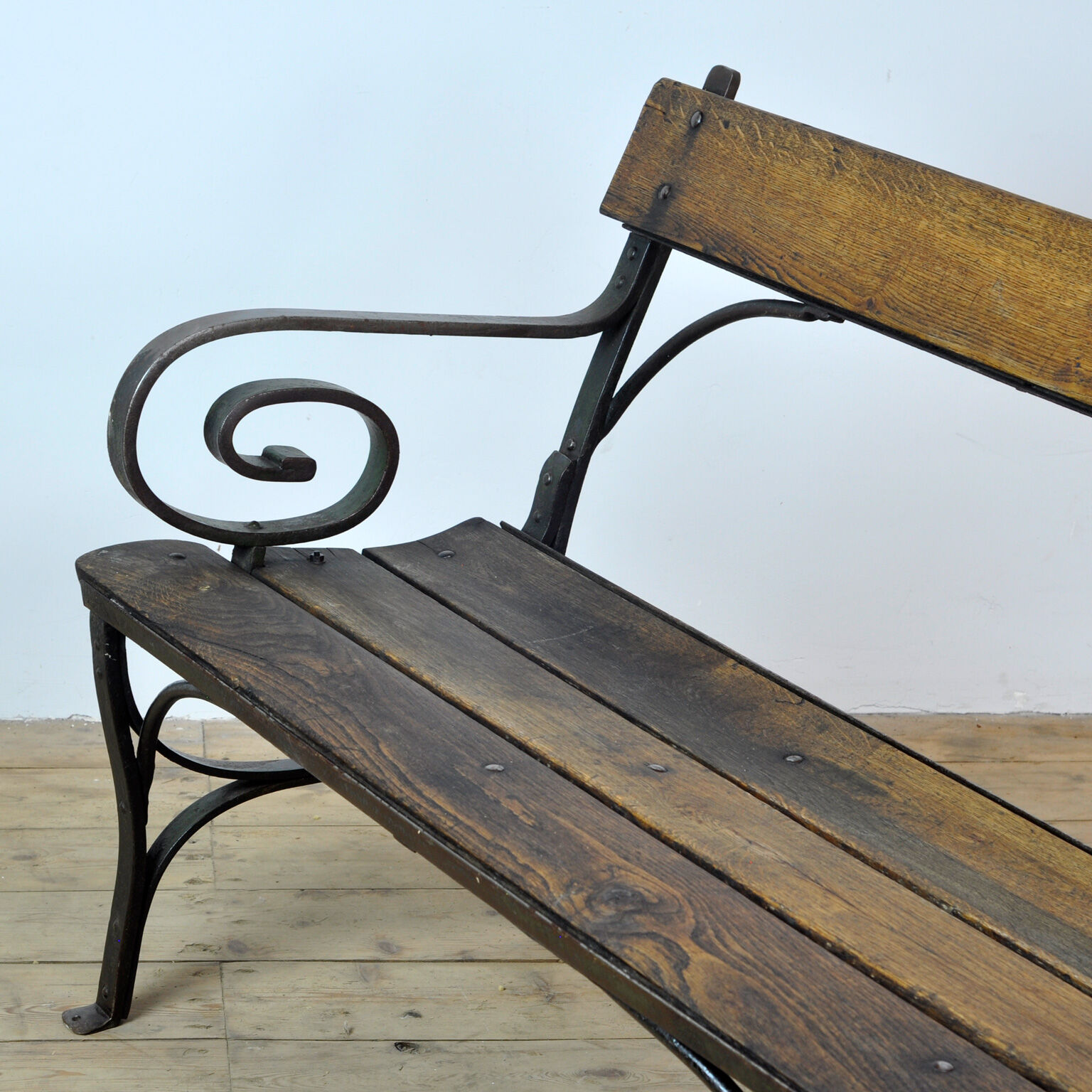 Monumental Park Bench, Circa 1900