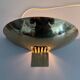 Pair of brass wall sconces from the mid-century by SCE, 1960s, France.