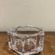 large vintage hexagonal ashtray