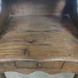 Pair of bedside in old oak