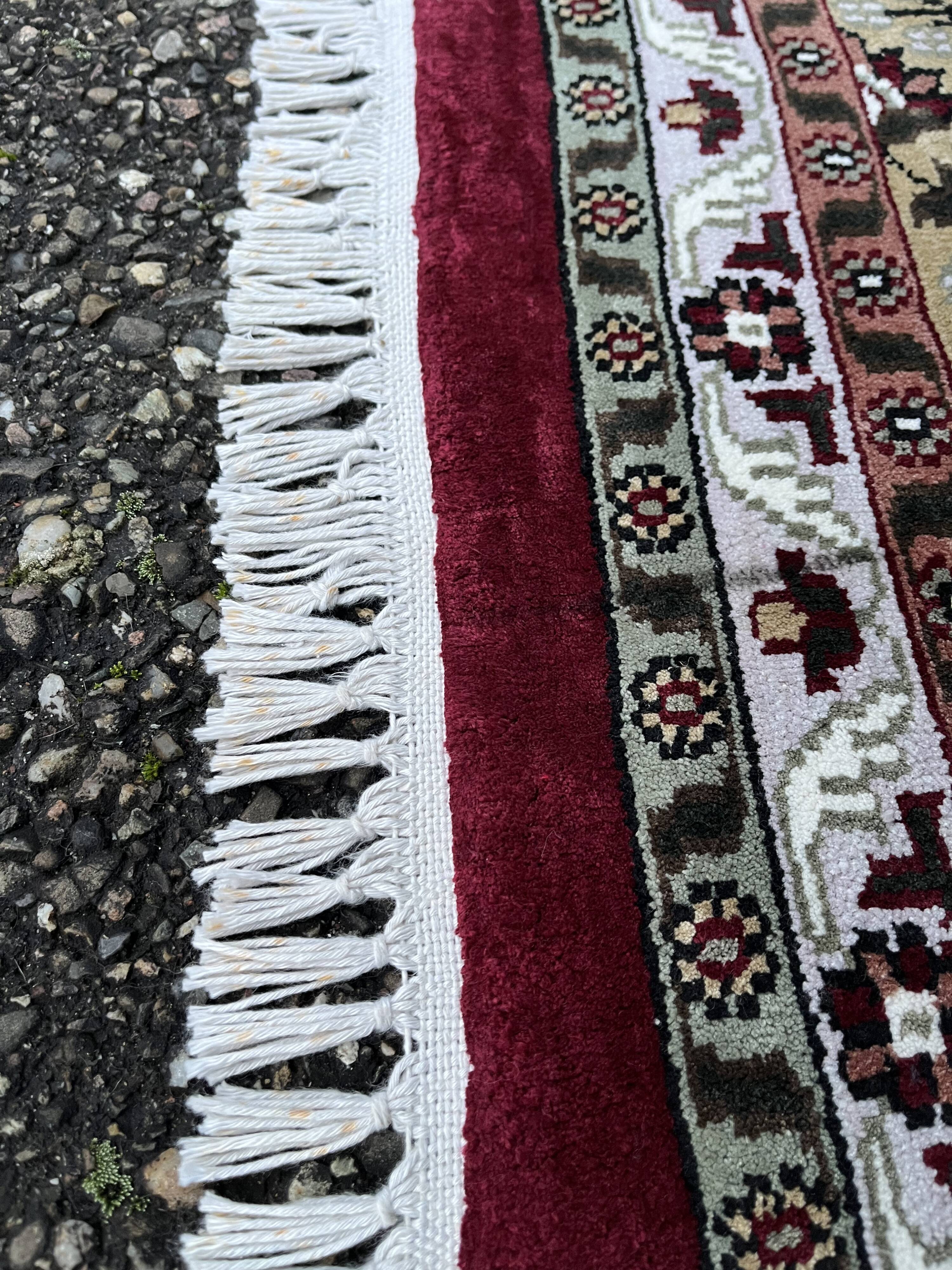 Tapis pakistanais laine de soie 383x281cm