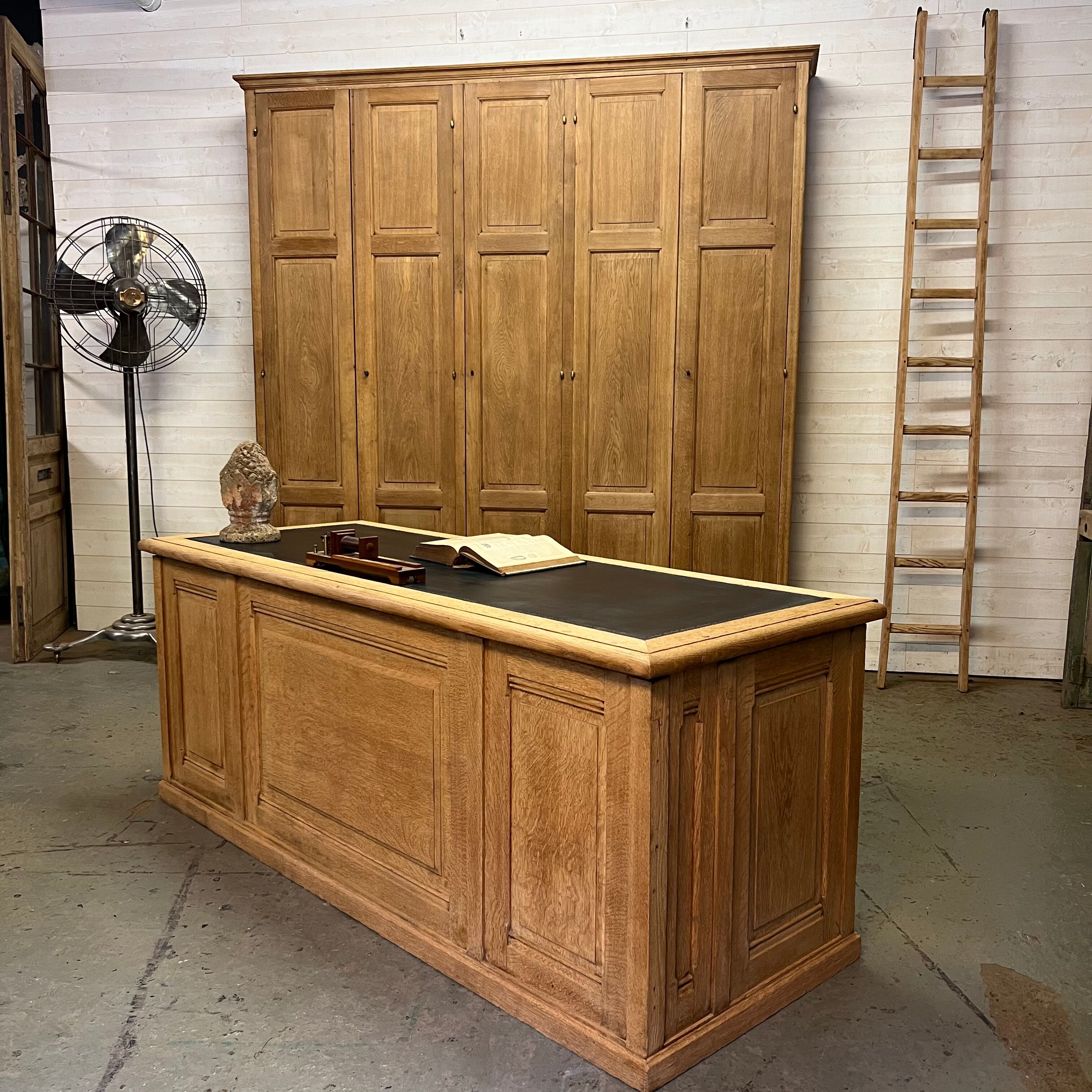 American law firm XIX th in raw oak