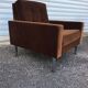 Pair of armchairs and his ottoman, circa 1970