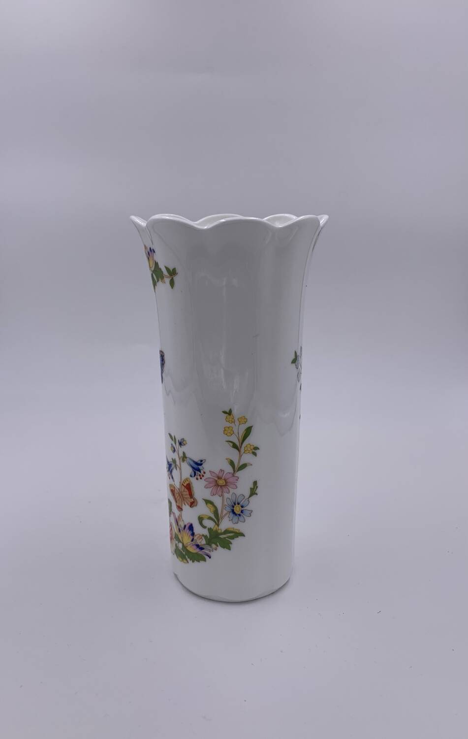 Aynsley cottage garden porcelain vase