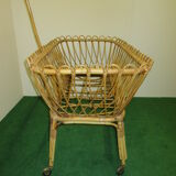 Lacrosse rattan cradle