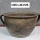 Old traditional Kabyle / Berber terracotta pottery, 16th century
