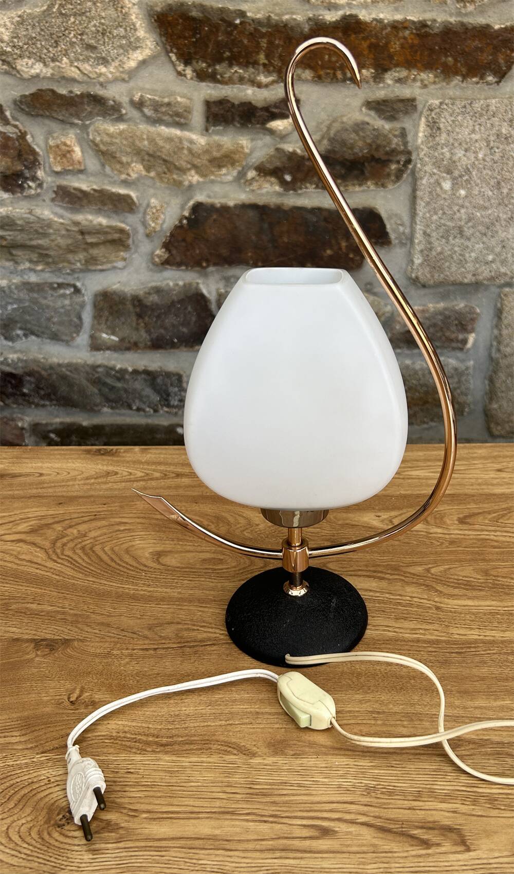 Table lamp maison arlus, paris, vintage, 50s
