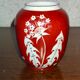 Vase spechtsbrunn handgemalt in German porcelain with floral decoration