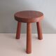 Wooden tripod stool France 1960