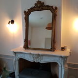 Louis XV style mirror - 112x75cm