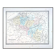 La Belgique, carte ancienne, imprimée en 1852.