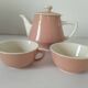 Teapot & duo cups Villeroy & Boch powder pink –