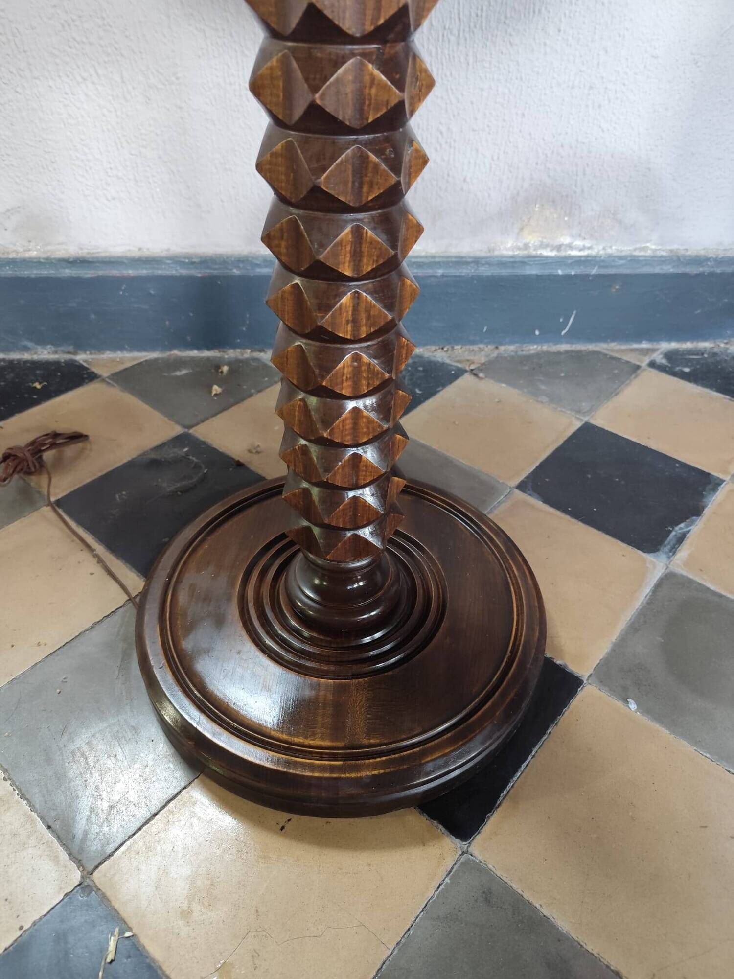 Street lamp in the style of Charles Dudouyt 1940