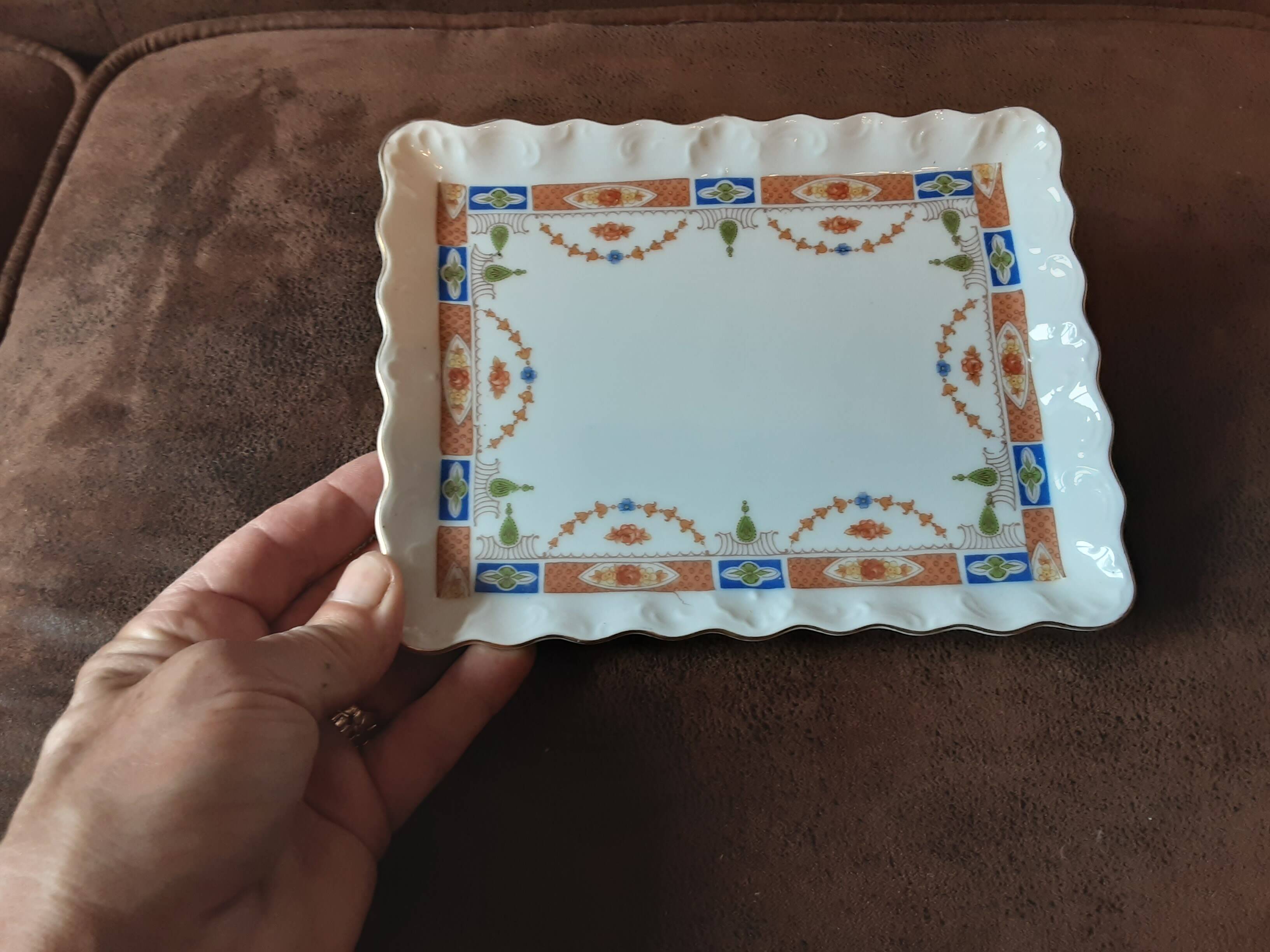 Small porcelain tray
