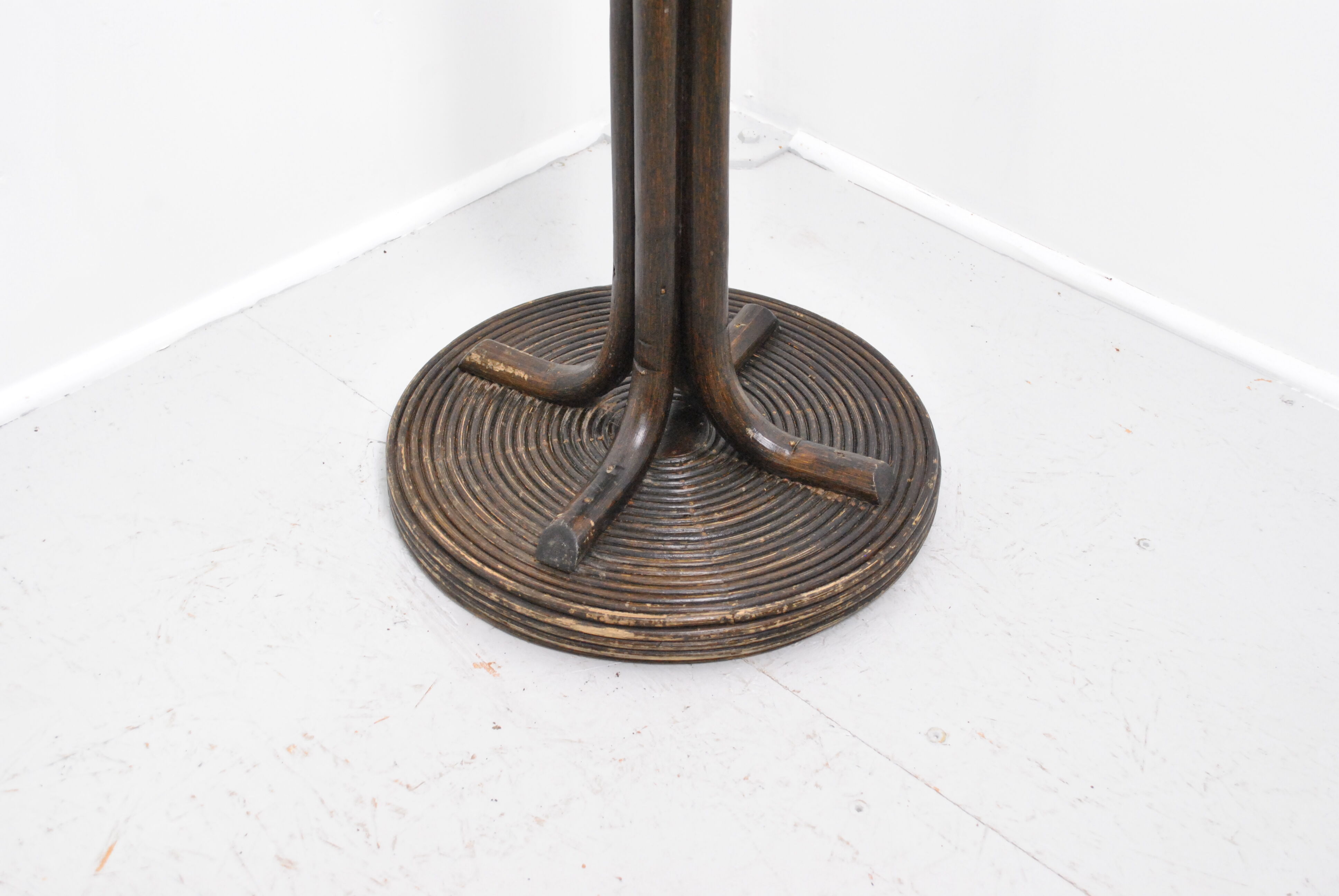 Rattan coat rack 1970