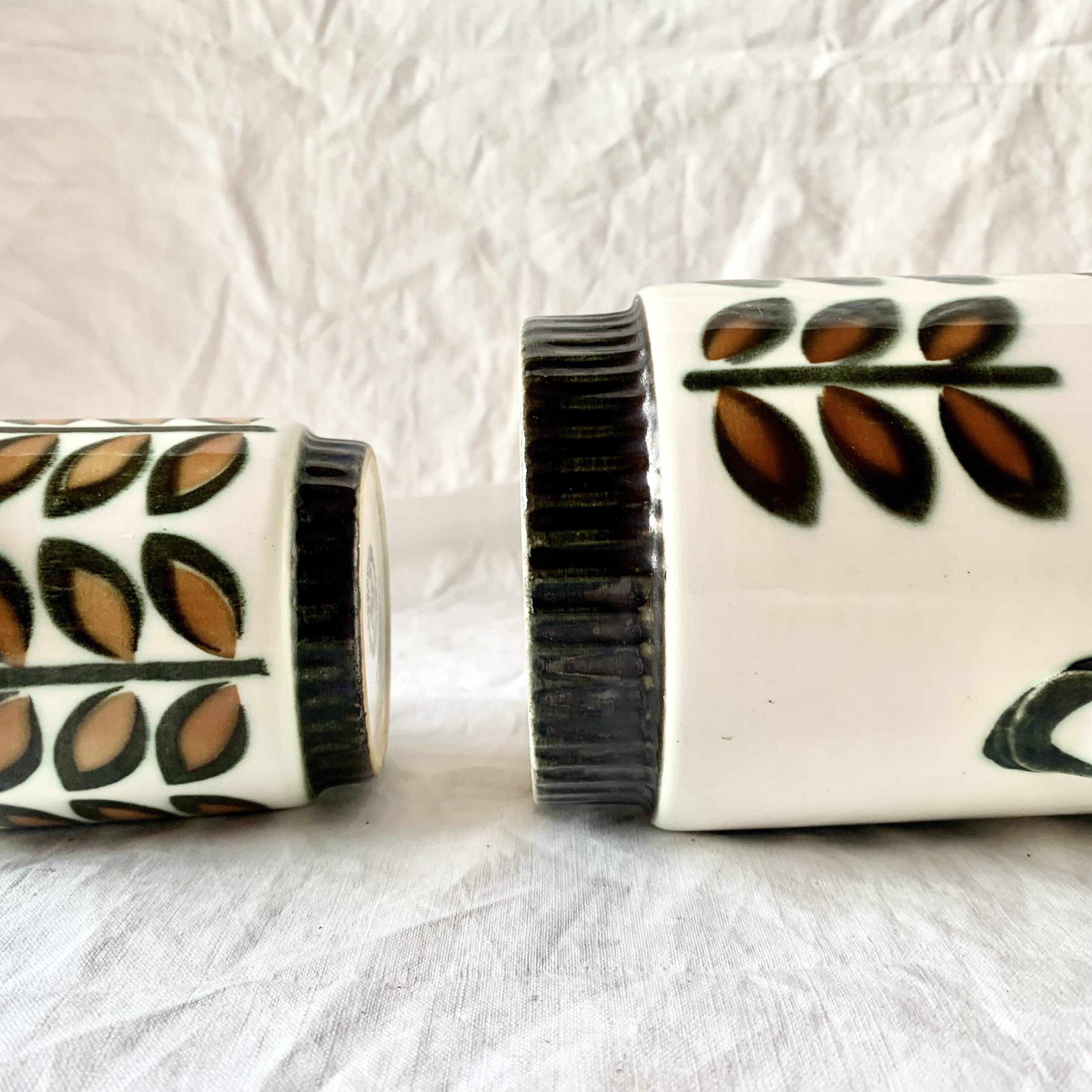 Boch Rambouillet - 1 coffee maker (25 cm), 1 milk jug, 1 sugar bowl and 2 cups - 1960