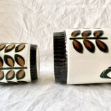 Boch Rambouillet - 1 coffee maker (25 cm), 1 milk jug, 1 sugar bowl and 2 cups - 1960