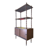 Étagère verticale vintage / présentoir à plusieurs niveaux / armoire