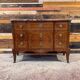 Transitional Louis XV / Louis XVI style chest of drawers