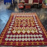 Vintage Berber Kilim Rug