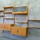 Modular Wall Unit by Kjell Riise for Brodrene Jatogs, Norway, 1960s