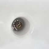 Vintage table lamp 1950 metal & brass dlg jean boris lacroix serge mouille