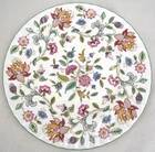 Minton, 6 assiettes plates modèle Haddon Hall, 27 cm, parfait état.