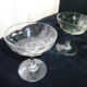 Set de 5 coupes à champagne anciennes en verre soufflé