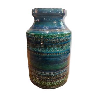Large vase of the series "Rimini" by Aldo Londi for Bitossi, 60s