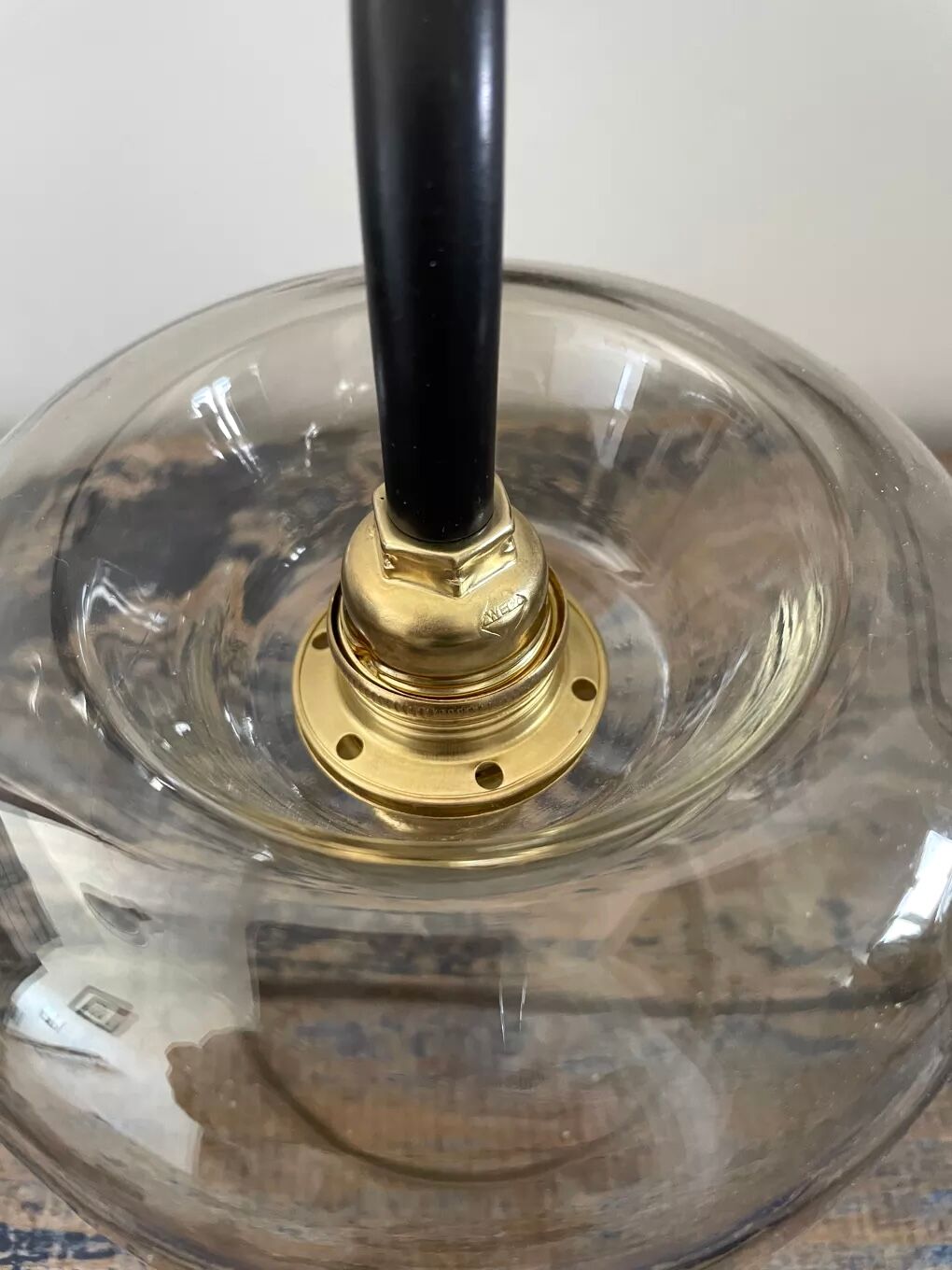 Set of two vintage wall sconces