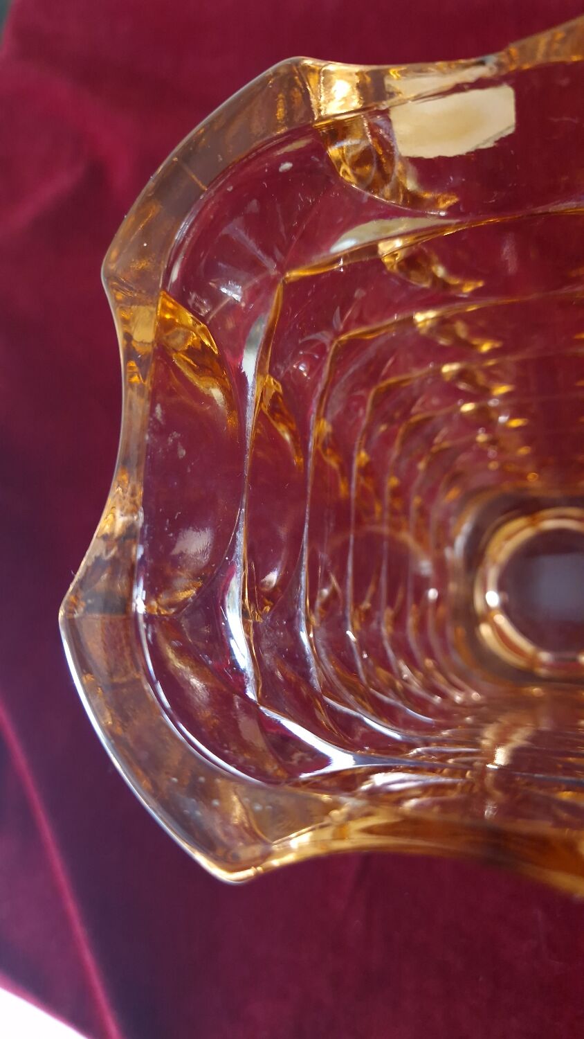 Vase Windsor vintage JG Durand Luminarc