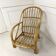 Audoux Minnet rattan lounge chair - 1960s