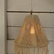 Cotton rope portable lamp, 3 M fabric cable