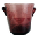 Seau à champagne XL verre bullé de Biot, violet