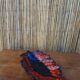 Plat vallauris rouge vintage