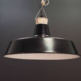 Black pendant lamp, Danish design, 1960s, production: Denmark