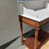 white marble dressing table, dressing table