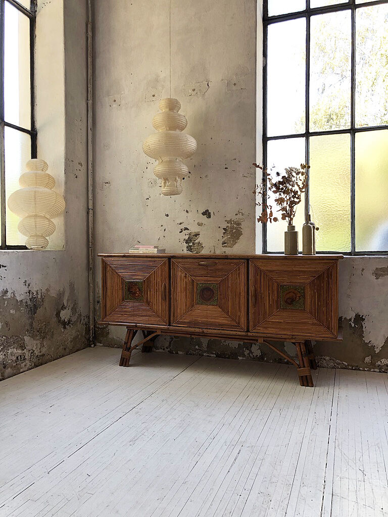 Tropicalist rattan sideboard 60