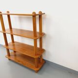 Vintage elm bookcase from the 80s
