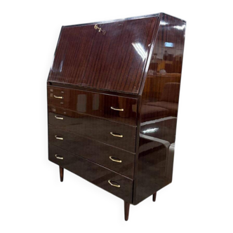 Vintage wooden wardrobe / secretary / chest of drawers