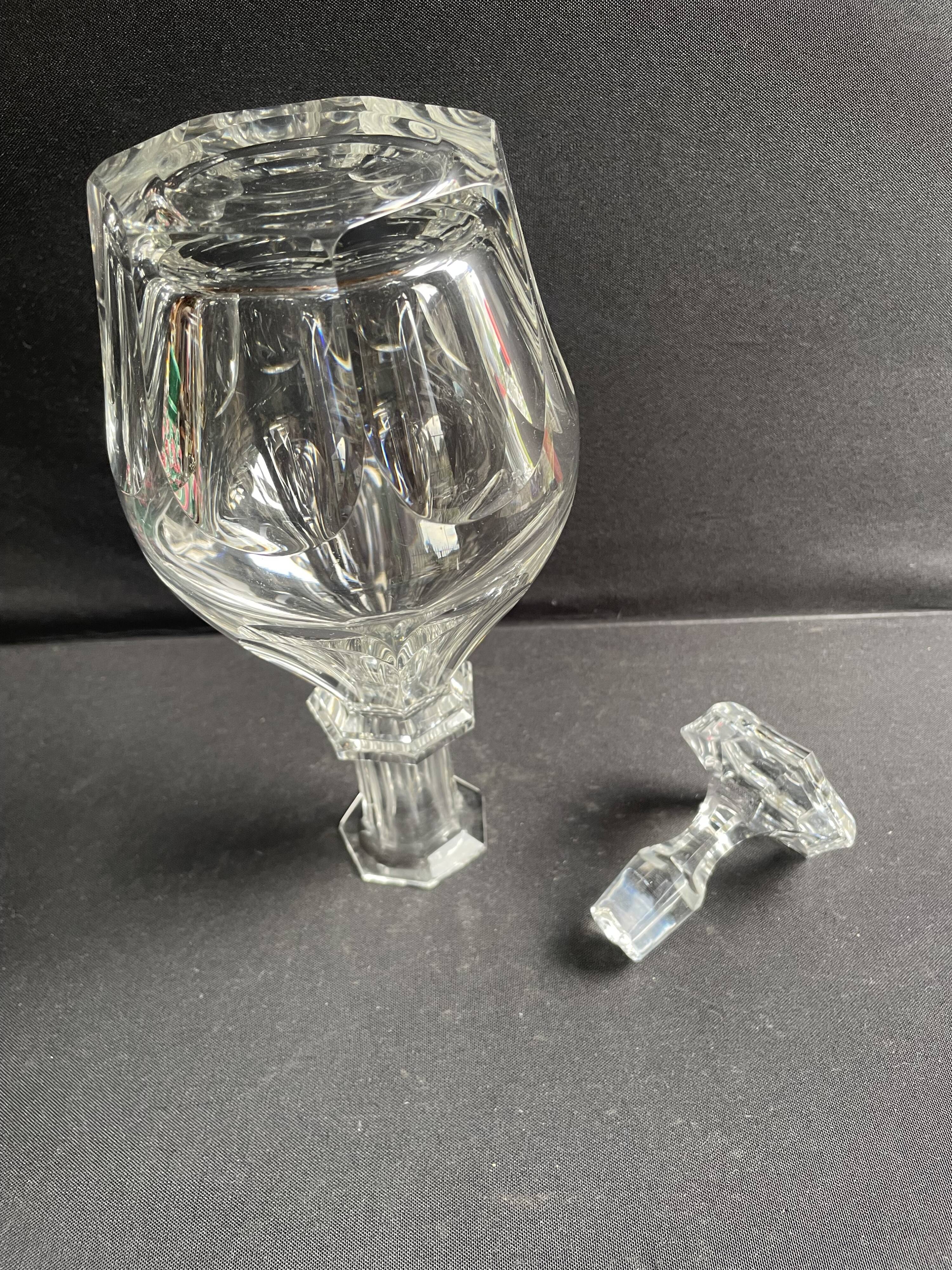 Baccarat Harcourt wine carafe 1841