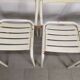Lot of 4 chairs Tolix T2 by Xavier Pauchard 1950