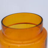 Pharmacy/apothecary old amber glass pot