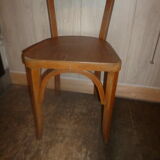 Baumann wooden school children's chair 1940/1950