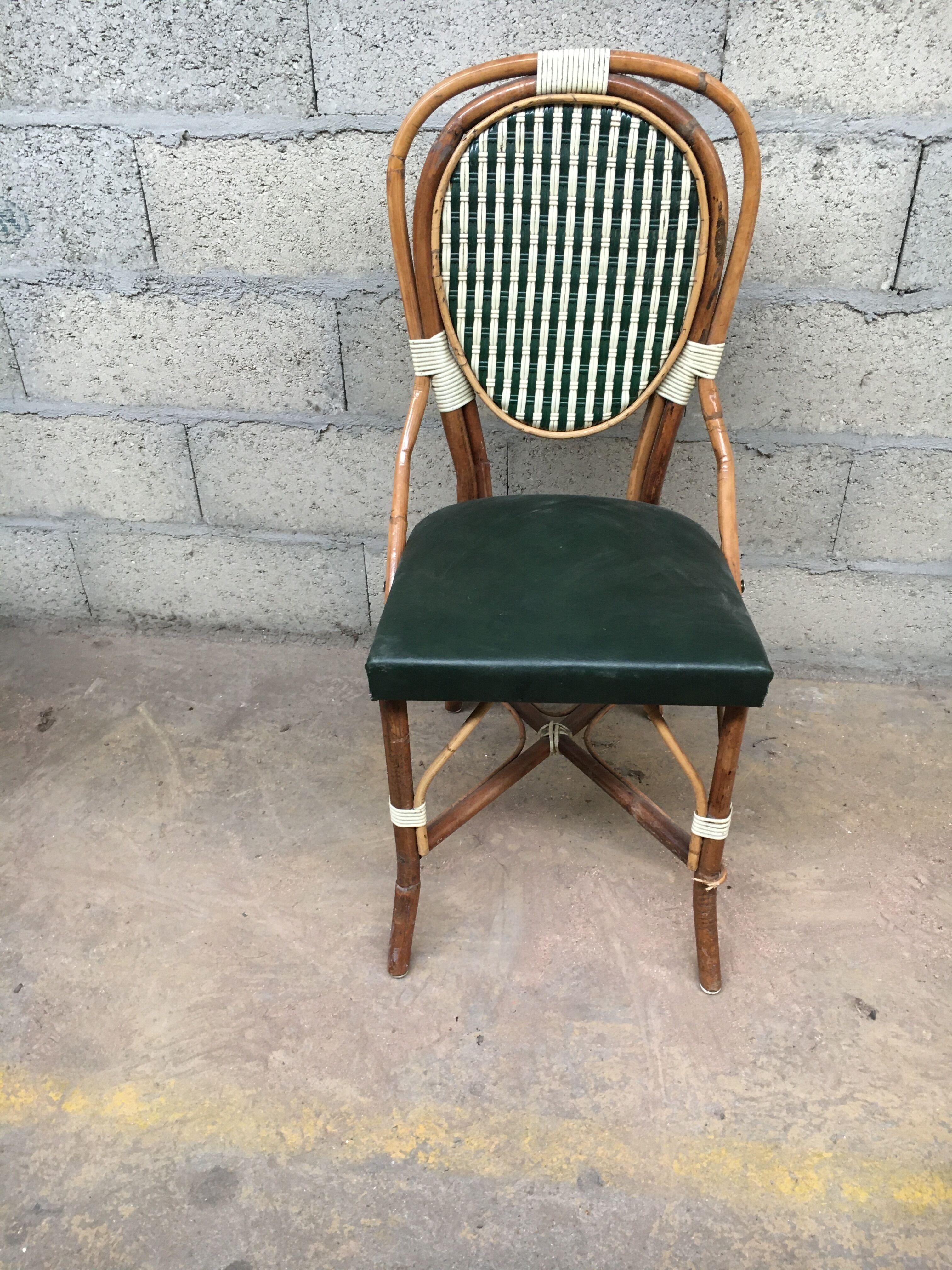 Lot of 13 parisian bistro chairs