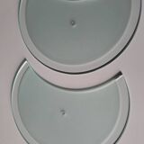 Set of 2 designer metal and glass wall lights - Metalarte - Taller Uno