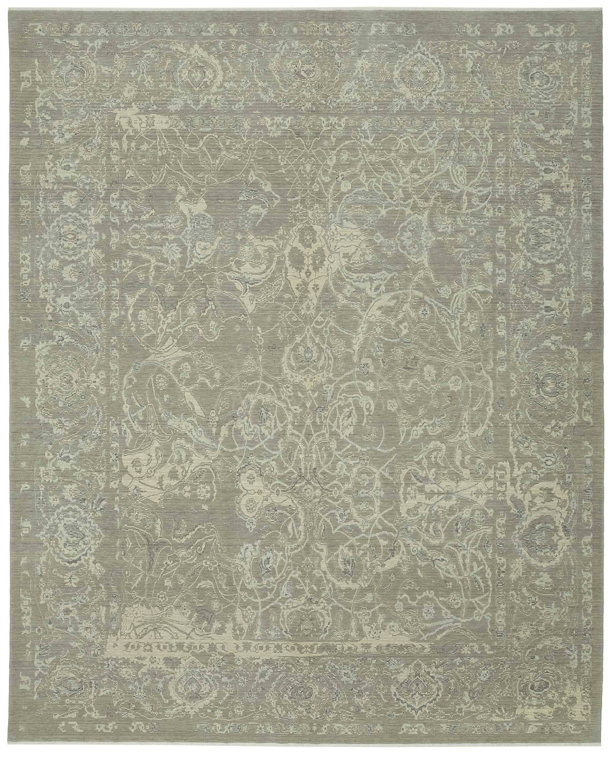Turkish Handcrafted Loom Oushak Rug 284 cm x 352 cm